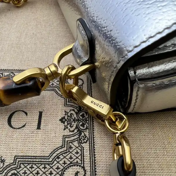 Affordable GUCCI Mini top handle bag with Bamboo 0125