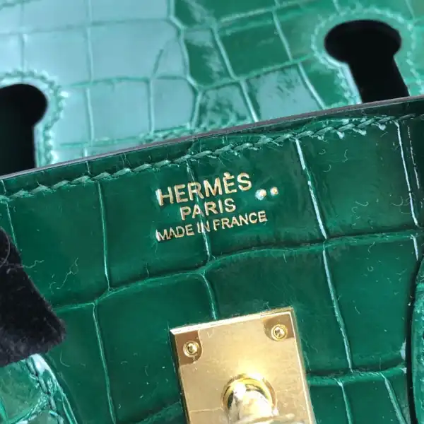 Affordable HERMES BIRKIN 25CM HANDMADE 0127