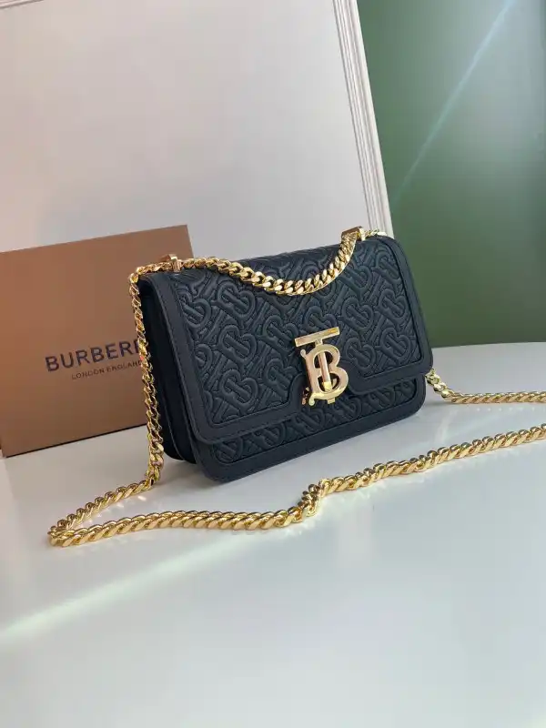 Cheap BURBERRY Small Quilted Monogram Lambskin TB Bag 0122