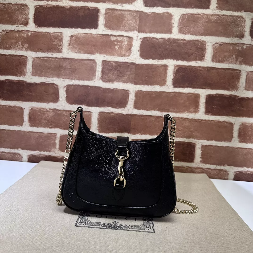 Affordable GUCCI JACKIE SHOULDER BAG-19.5*18*3.5CM 0118