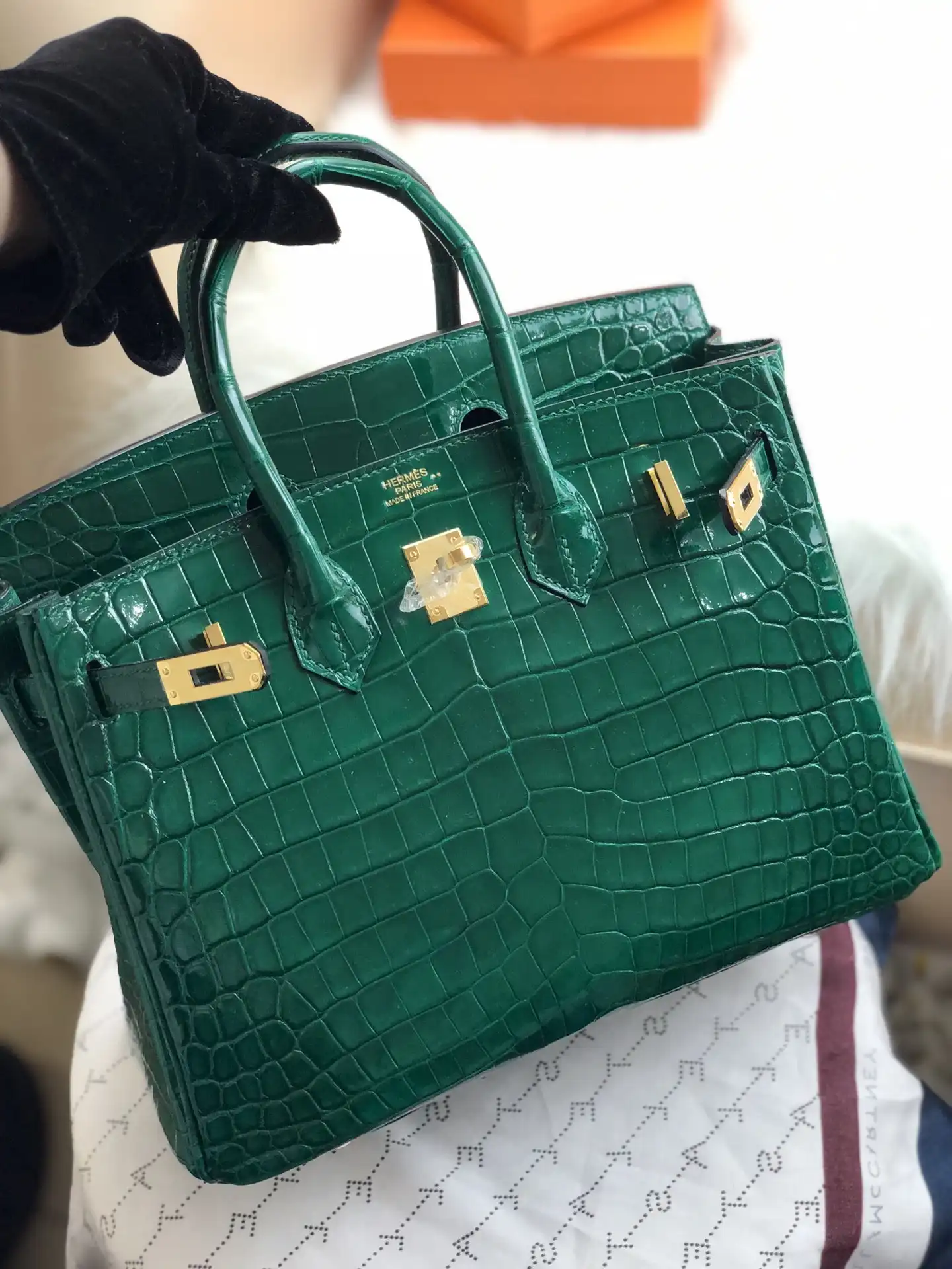 Affordable HERMES BIRKIN 25CM HANDMADE 0127