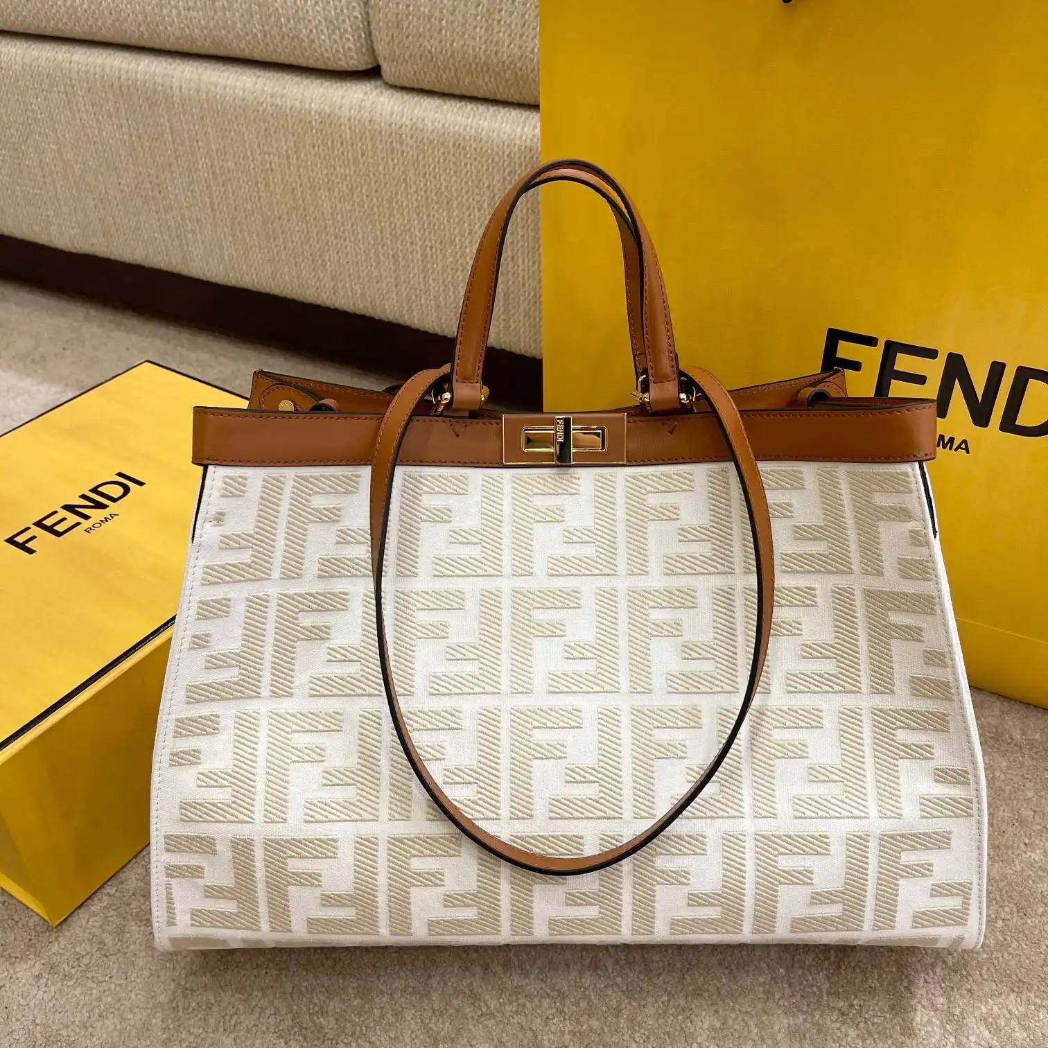 Cheap FENDI PEEKABOO X-TOTE 0131