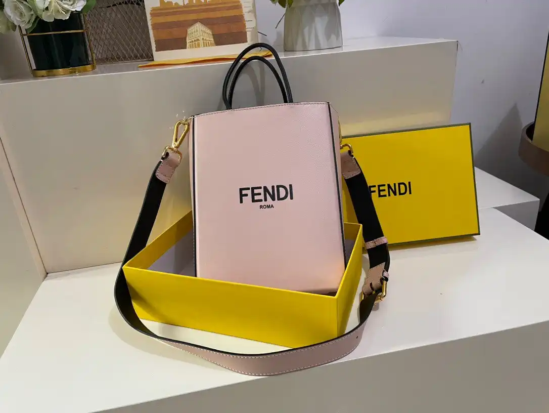 Affordable FENDI PACK SMALL SHOPPING BAG 0205